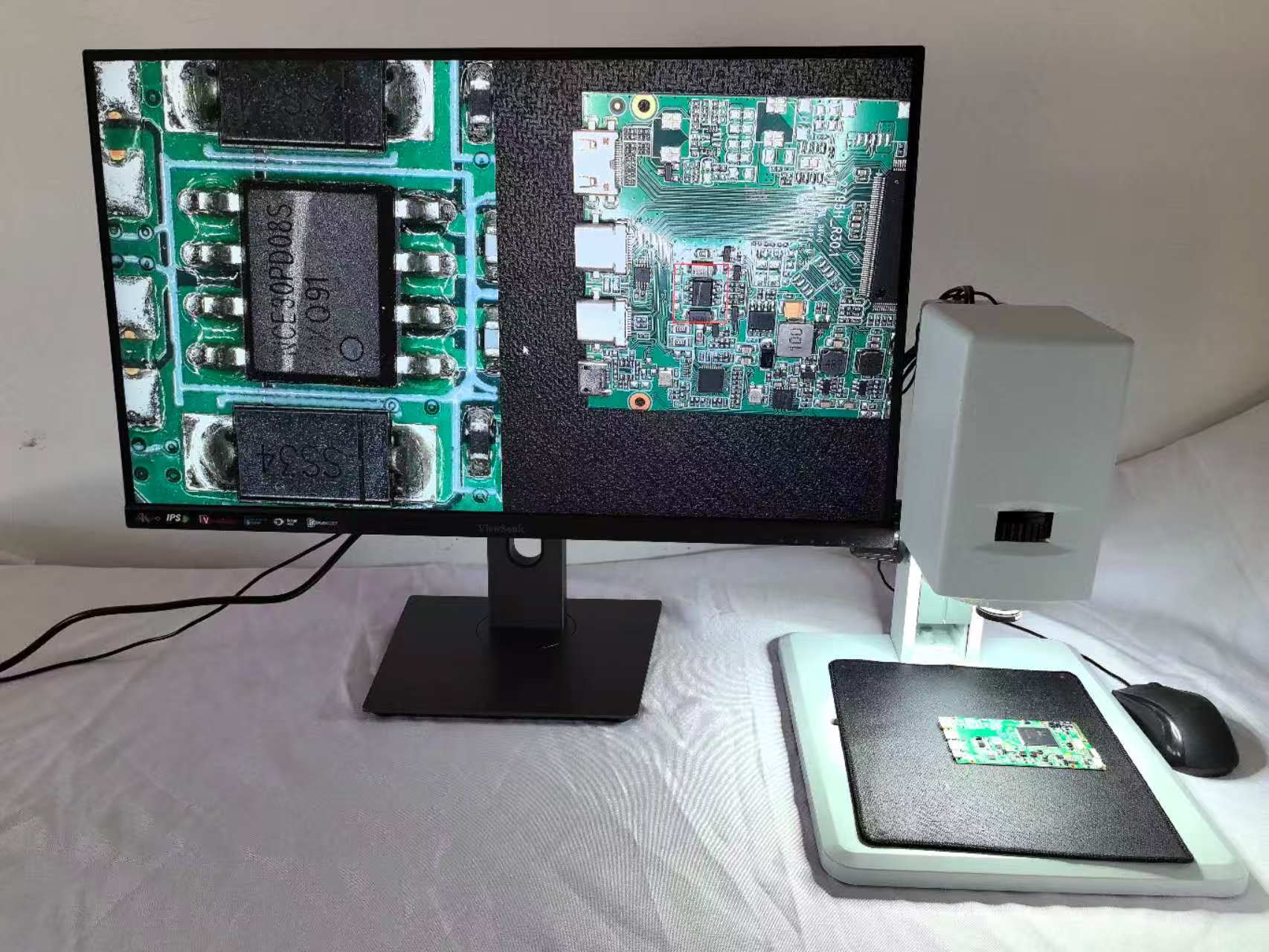 4K panorama microscope